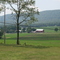 View looking west toward Tuscarora Mountian