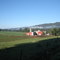 Farm in Path Valley early on a September morning