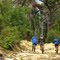 bajando hacia Colun en MTB