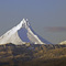 Cerro puntiagudo desde Frutillar