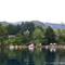 Aguas quietas con reflejos