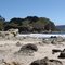 Playa Millaneco en dirección a las Cuevas de Benavides