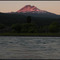 Llaima Volcano in front of the river