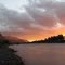 Sunset on the Allipén river 1