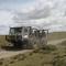 SAN GREGORIO, CAMION DE EXPLORACION SISMICA