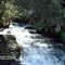 Una caída de agua en el camino a Antillanca