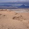 Valle de la Luna y alrededores (volcán Licancabur detrás), San Pedro de Atacama, II Región, Chile.