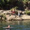 bañandonos en el rio Bureo