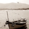 Barca en sepia