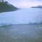 Laguna y Ventisquero San Rafael saliendo a la laguna.