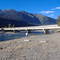Puente sobre el río Manso cerca Villa Ekaterina