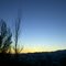 Sol se pondo por tras das montanhas / Sunset behind the mountains