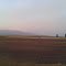Atardecer sobre Ruta 5, cerca de Guanaqueros