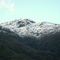 Cerros de Los Queñes nevados
