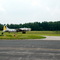 Vintage B-17 Liberty Belle landing