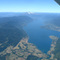 Lago Riñihue y Volcán Choshuenco