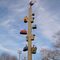 Weird Birdhouse Sculpture