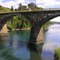 Puente sobre el Río Bueno, Región de los Lagos, Chile