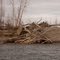 Debris from Missouri River flood of 2011
