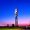 Gas Station - sunrise