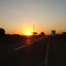 Entardecer na SP-300