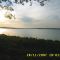 Foz do Ribeirão Santa Rita - Rio Grande - Pôr do Sol