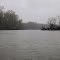 View upstream toward Cotton Barge Island