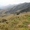 Trilha da Pedra da Bacia: Pedra Redonda aparecendo abaixo
