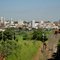 Centro da cidade de Matão vista do viaduto de acesso ao Jardim do Bosque