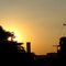 Pôr-do-sol próximo ao H.U., Cidade Universitária/USP (Campus Butantã), São Paulo, SP, Brasil.