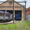 Trem em manutenção