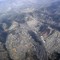Cidade Tiradentes e arredores - vista aérea com névoa, São Paulo, SP, Brasil.