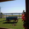 Represa de Jurumirim vista do restaurante "Rancho da Tilápia"