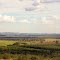 Panorâmica visto da Rod. Domingos Innocentini com a Represa do Lobo ao fundo-São Carlos-SP-Brazil