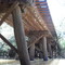 Ponte de madeira  -  Rio Turvo - município de Esp Santo do Turvo - sp