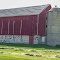 Red Barn with concrete Silo