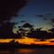 Fim de tarde com nuvens