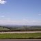 Vista do Vale subindo para Cravinhos e as Montanhas de Altinópolis e Cajurú ao fundo - Rod. Anhanguera SP-330 - Subida de Cravinhos
