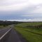 Vista de Ribeirão Preto pela Av. Bandeirantes em dia nublado