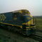 Locomotiva de comboio que passava sentido Boa Vista na Variante Boa Vista-Guaianã km 217 em Indaiatuba