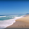 Praia da restinga da Marambaia, 42 KM de praias oceanicas preservadas. Vista da direção oeste