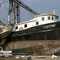 Sabine Pass, Tx shrimp boat after hurricane Rita
