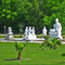 Vietnamese Buddha With Monks