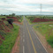 Rodovia SP 270 vista de cima do viaduto na rodovia SP 457 - maio/2008