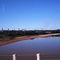 Vista do Rio São Lourenço a partir da ponte junto a Rodovia BR 364, no fundo a cidade de Rondonópolis - Mato Grosso - MT - Brazil - Veja mais fotos no www.panoramio.com/user505354