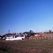 Empresa de aviação agrícola e no fundo complexo de armazenagem junto à Rodovia BR 163, em Rondonópolis - Mato Grosso - MT - Brazil