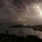 Storm over Paraty bay