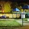 the park at night