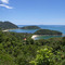 Praias Domingas Dias (dir.) e do Lázaro (esq.), Ubatuba, SP, Brasil