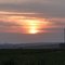 Por do Sol  sobre Monte Alto - SP - Brasil